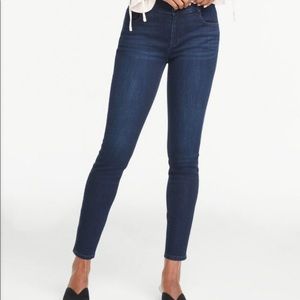 ANN TAYLOR denim skinny jeans mid-rise size 14